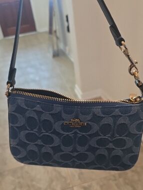 Coach Signature Mini with Gold Hardware